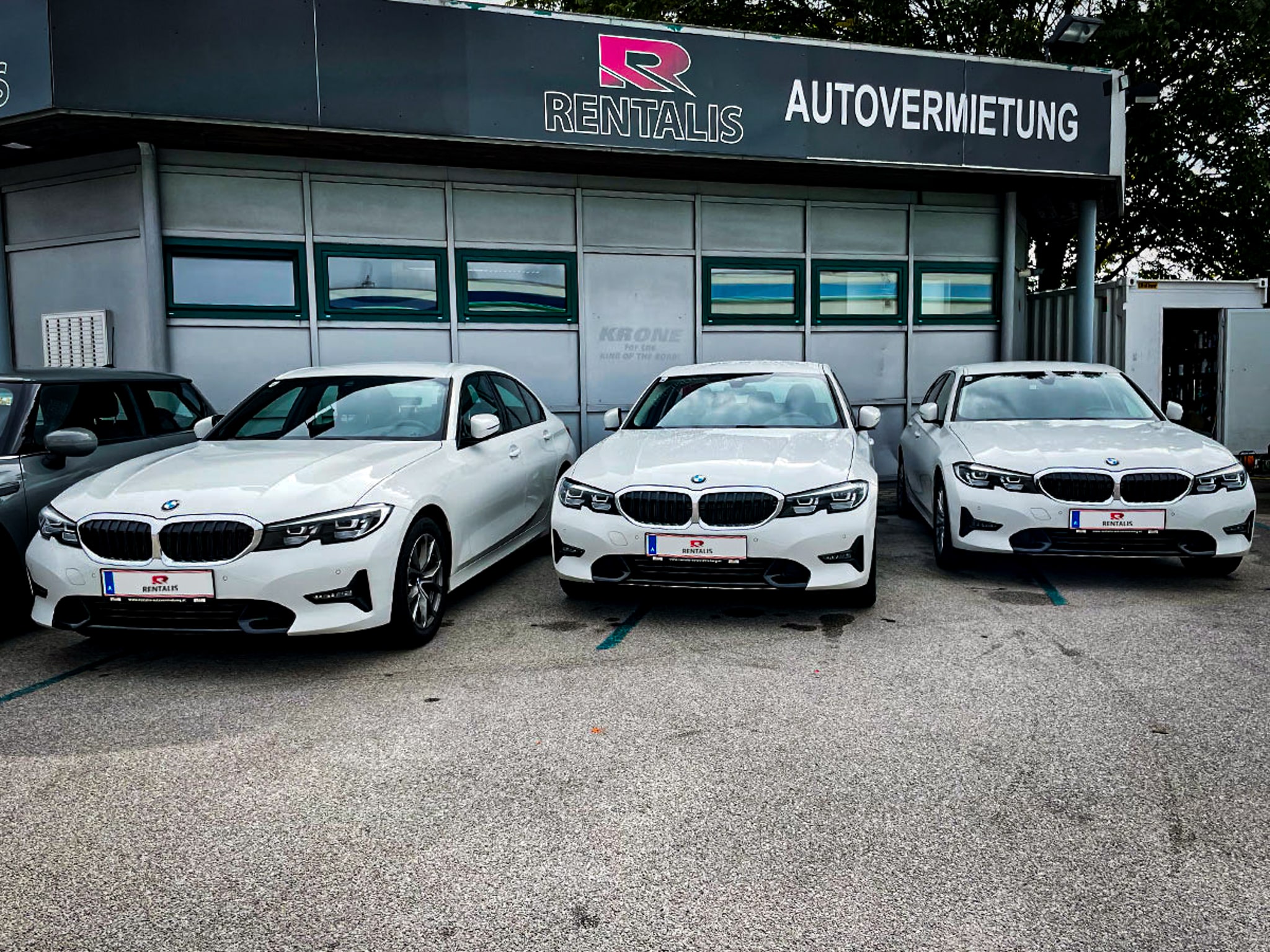 Auswahl an Fahrzeugen der RENTALIS Selection